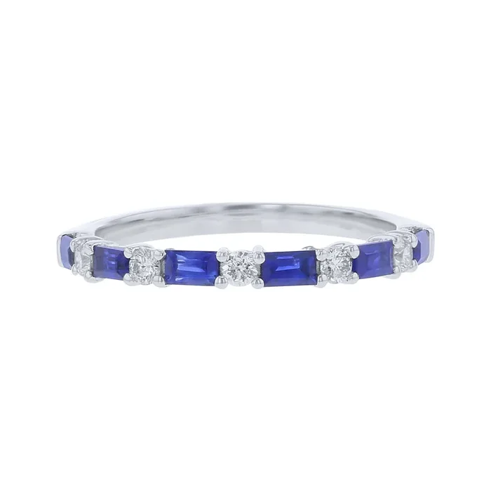 Gladys Sapphire & Diamond Ring