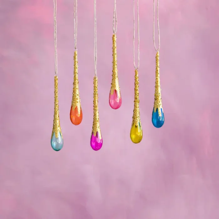 Glitterville Studios Drop Ornament