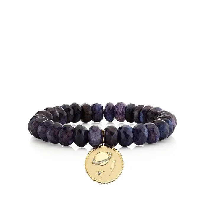 Gold & Diamond Celestial Coin on Spectralite