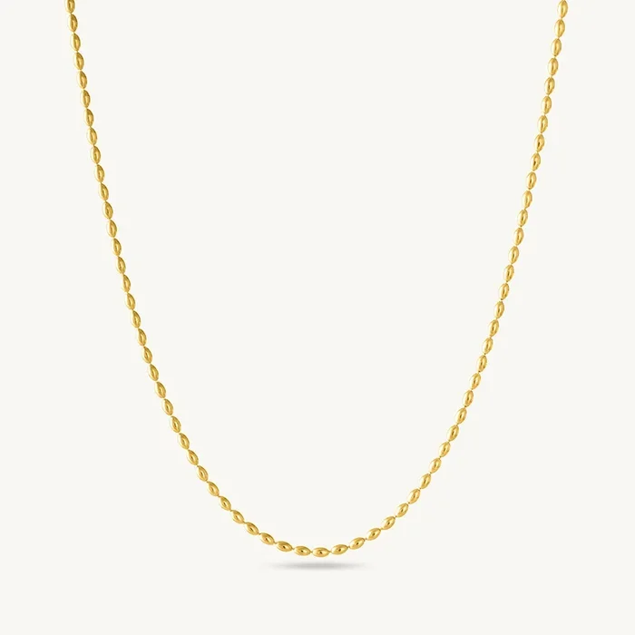 Gold Beaded Necklace