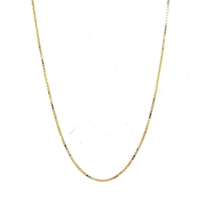 Gold Box Chain 24″