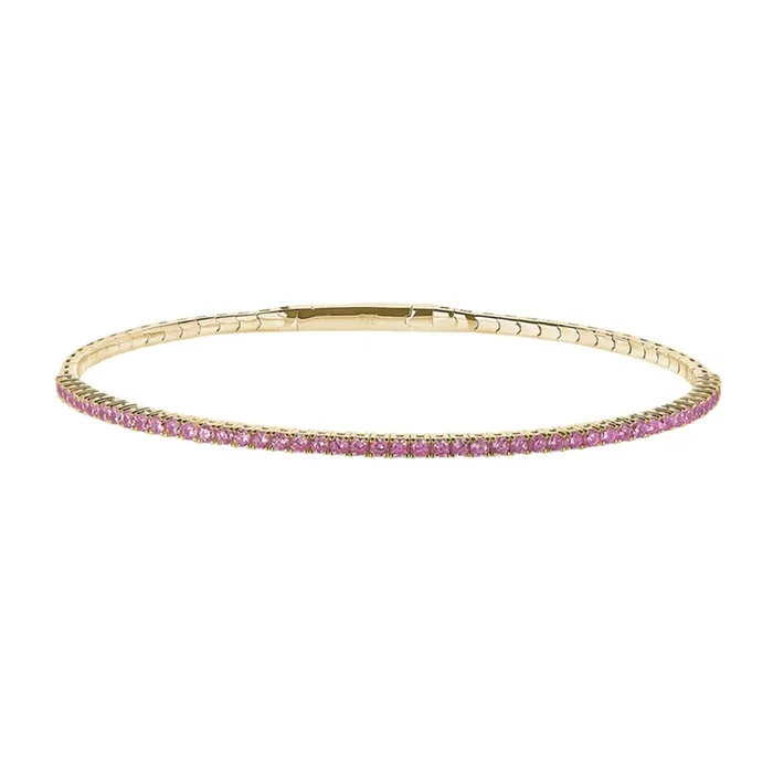 Gold Vermeil October Birthstone Flex Bracelet