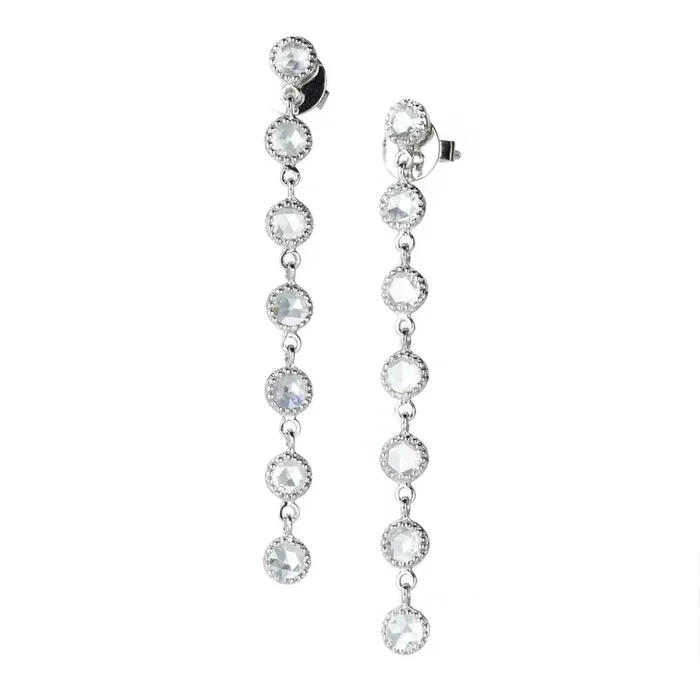 Grace Linear Diamond Earrings