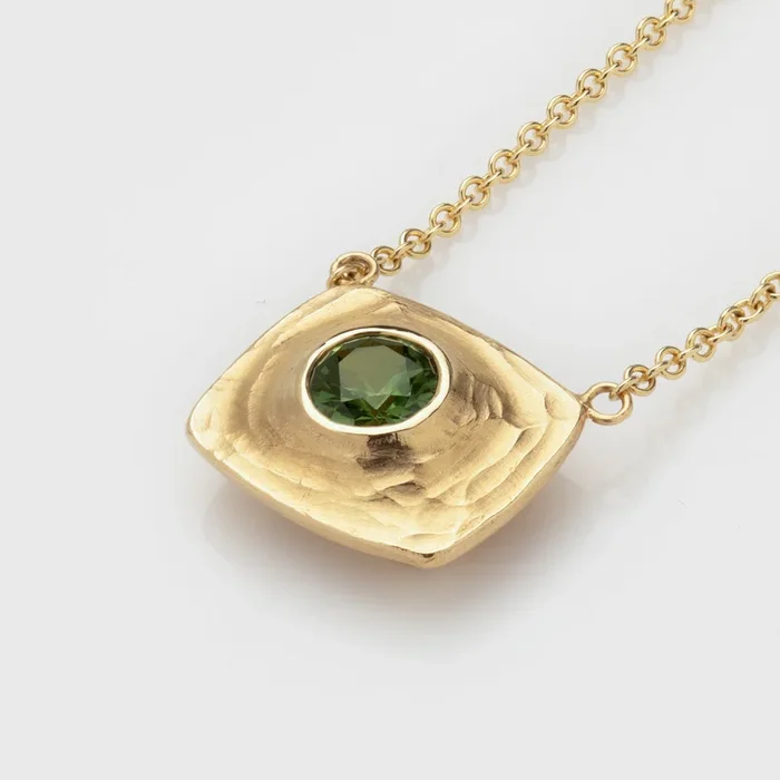 Green Sapphire Necklace
