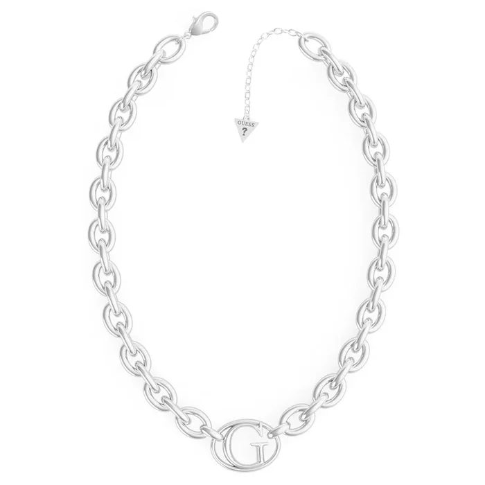 Guess Stainless Steel 16-18″ Chain & 26mm G Logo Chain