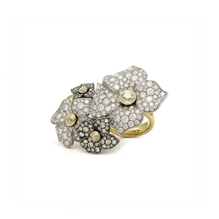 Hail Storm Fiore Ring