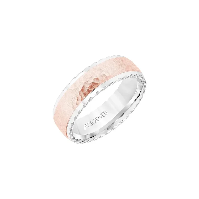 Hammered Finish 7mm Band