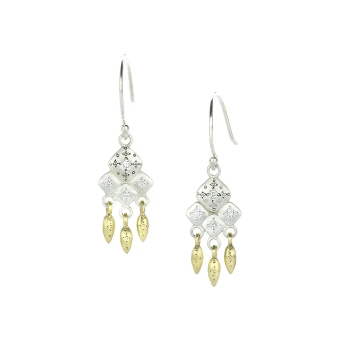 Harmony Mosaic Diamond Earrings