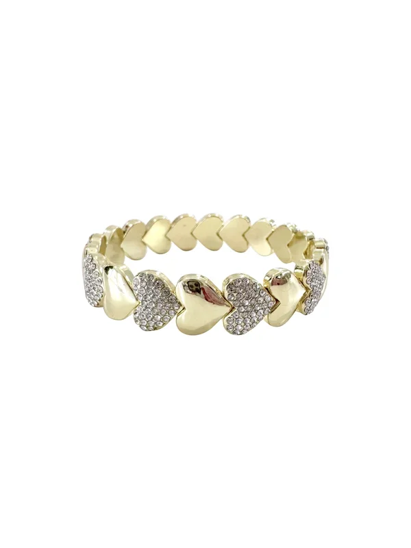 Heart Channel Bracelet