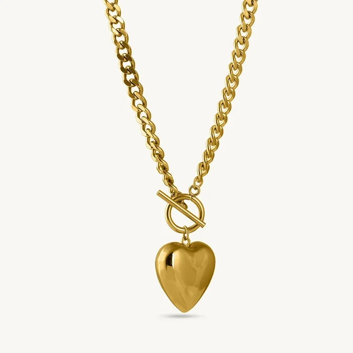 Heart of Love Toggle Necklace