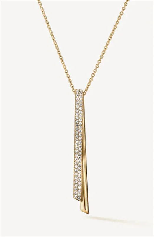 Hearts On Fire Inside Out Diamond Flip Drop Pendant