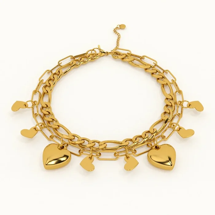 Heartstrings Luxe Gold Bracelet
