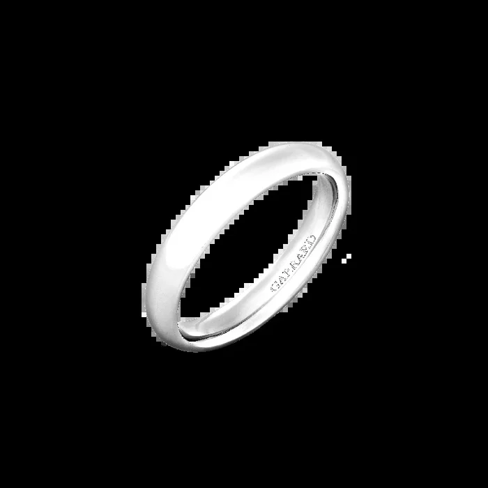 Heavy Court Wedding Ring in Platinum | 4mm