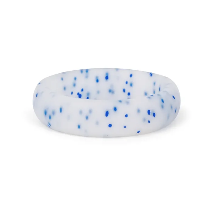 Heavy Stone® FlexFit Blue Glitter Silicone Band