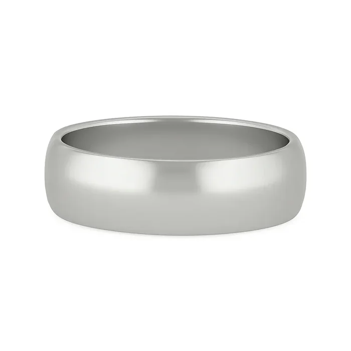 Heavy Stone® Titanium Domed Men’s Band