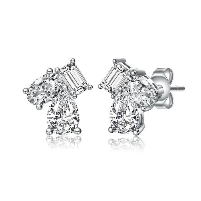 Helene Classic Cluster Earrings