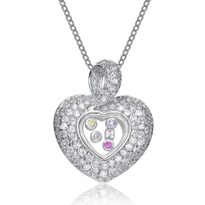 Henriette Elaborate Heart Necklace