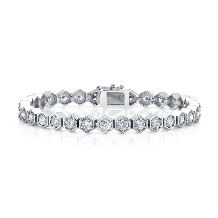 Hex Tennis Bracelet