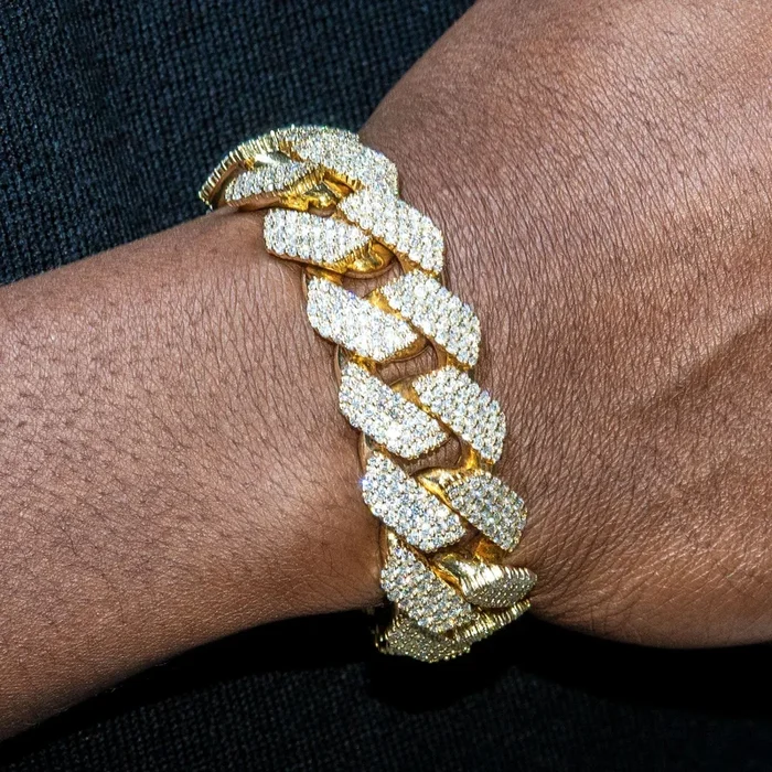 High End Jewelry – Iced Out Miami Cuban Link Bracelet