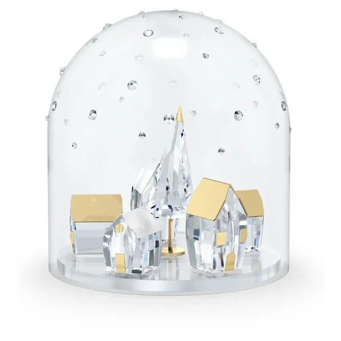 Holiday Magic Winter Village Bell Jar