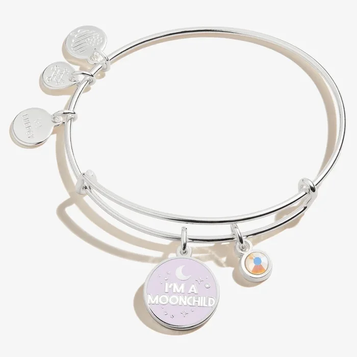 I’m a Moonchild’ Duo Charm Bangle