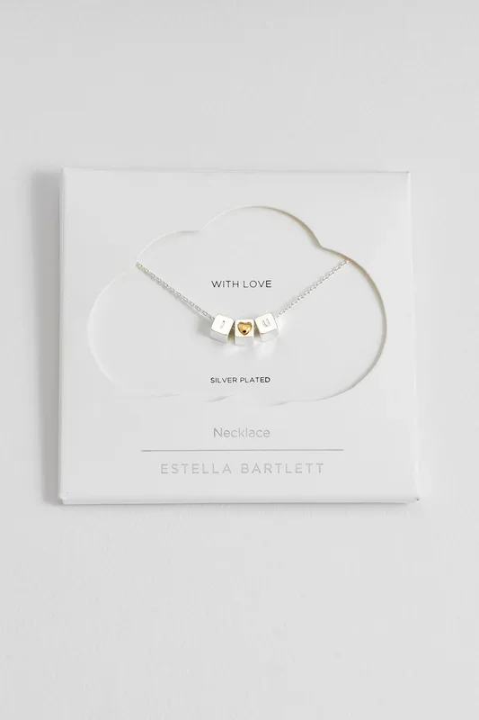 I <3 U Cube Necklace
