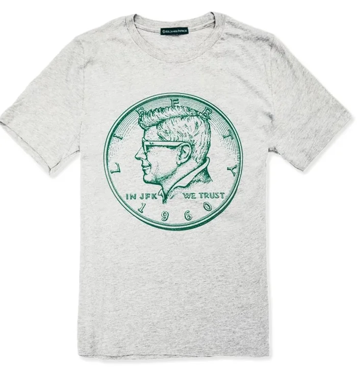 In JFK We Trust Graphic T-Shirt