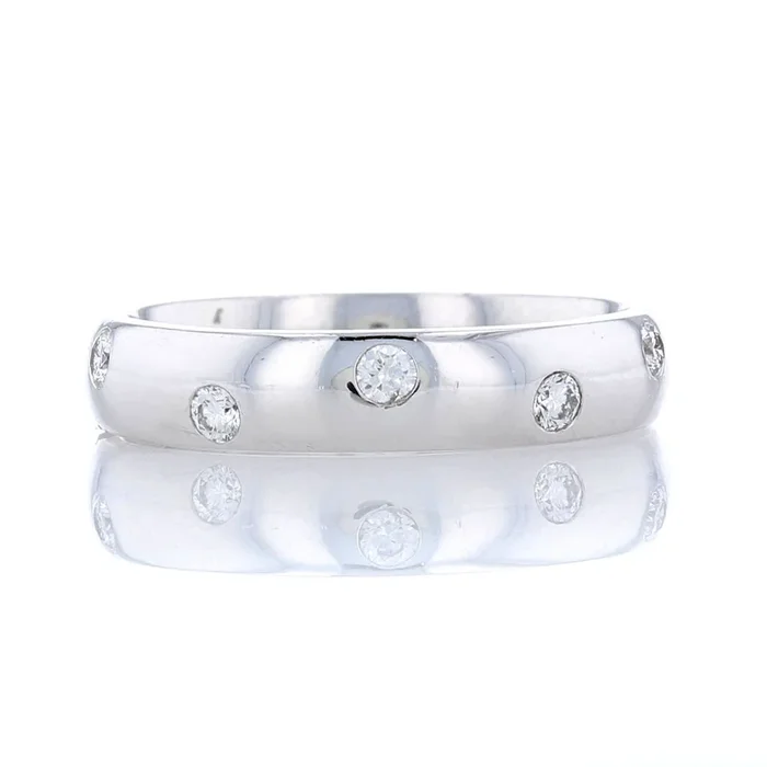 Inlaid Diamond Constellation Band