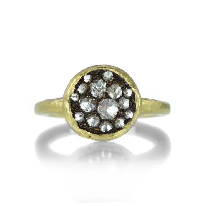 Inverted Diamond Crater Ring