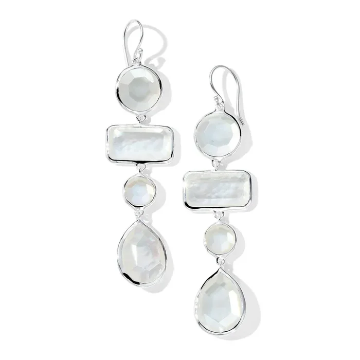 IPPOLITA Rock Candy Mixed-Cut Earrings in Mother-of-Pearl