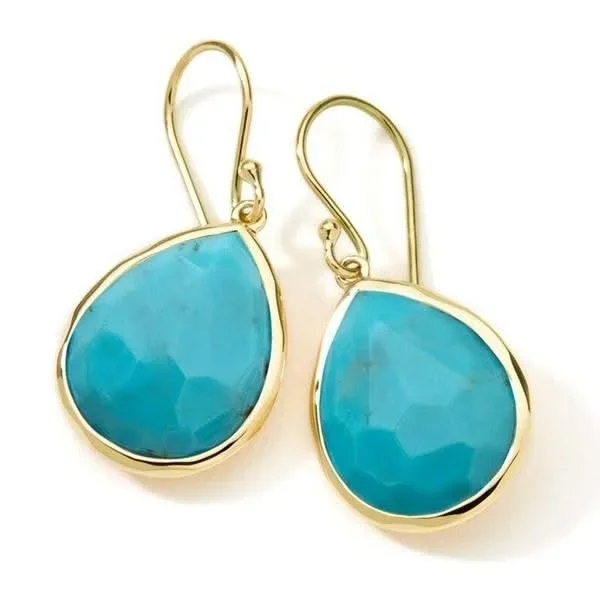 IPPOLITA Rock Candy Teardrop Earrings in Turquoise