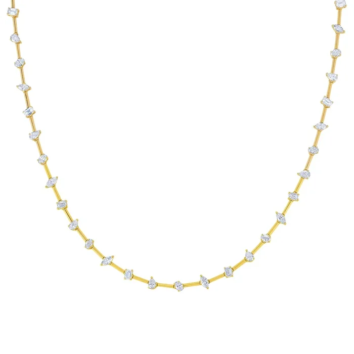 Ivy Diamond Tennis Necklace