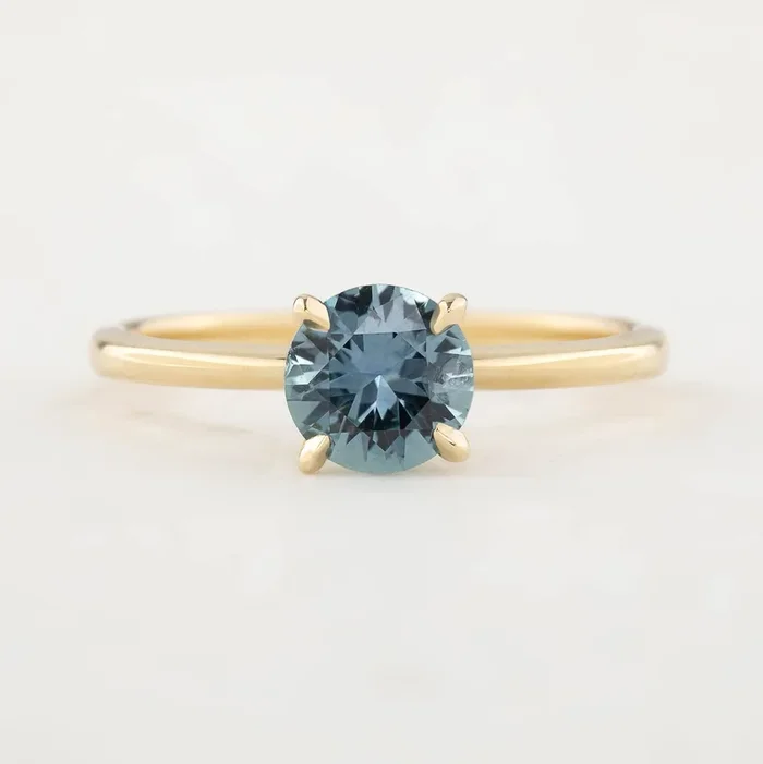 Jane Ring – 0.86ct Light Blue Montana Sapphire (One of a kind)