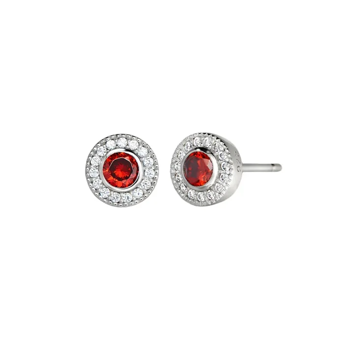 January Birthstone Earrings