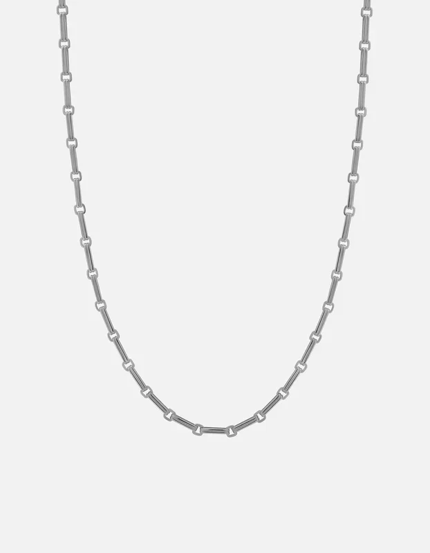 Jax Necklace, Sterling Silver