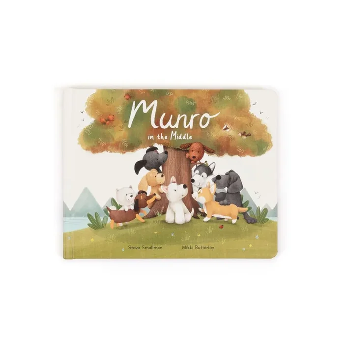 Jellycat Munro in the Middle Book