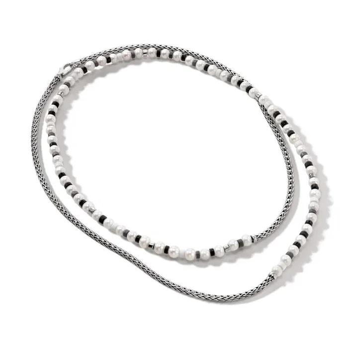 JOHN HARDY Colorblock Pearl Necklace