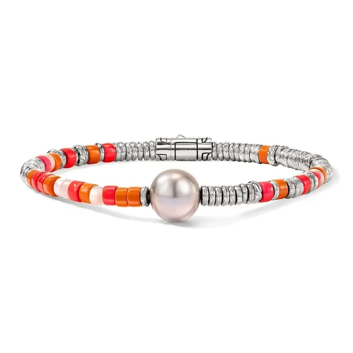 JOHN HARDY Lavender Pearl Heishi Bracelet