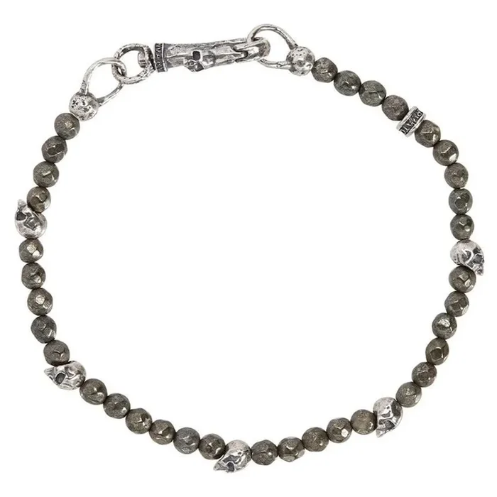 JOHN VARVATOS Pyrite Bead Bracelet