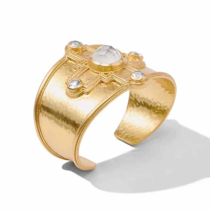 Julie Vos Theodora Cuff – Clear Crystal