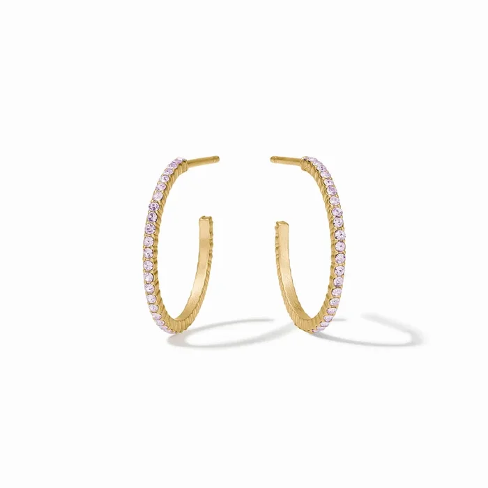 Julie Vos Windsor Hoop – Lavender