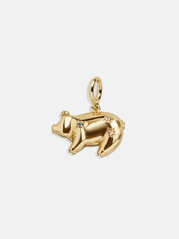 Just For Fun Cluster Charm – Piggie