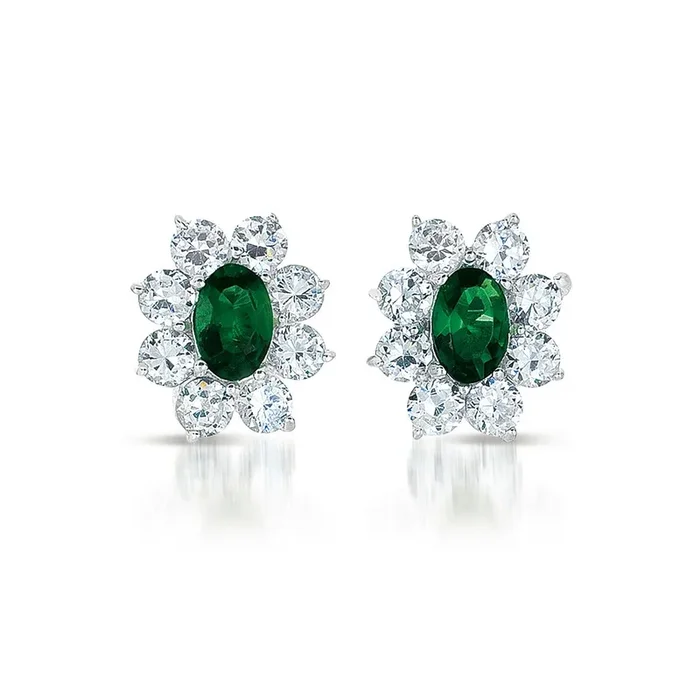 Justine Flower Stud Earrings