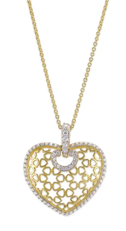 Justine Maxi Heart Necklace