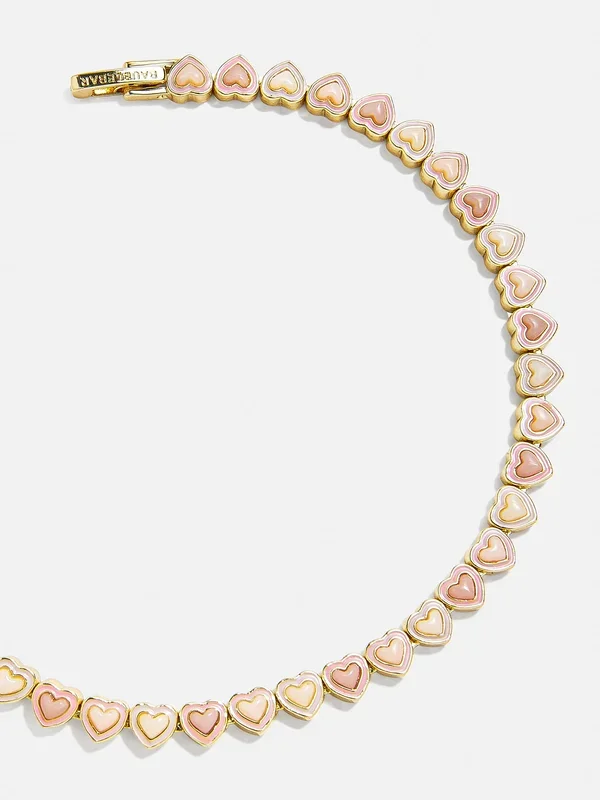 Kali Tennis Bracelet – Pink