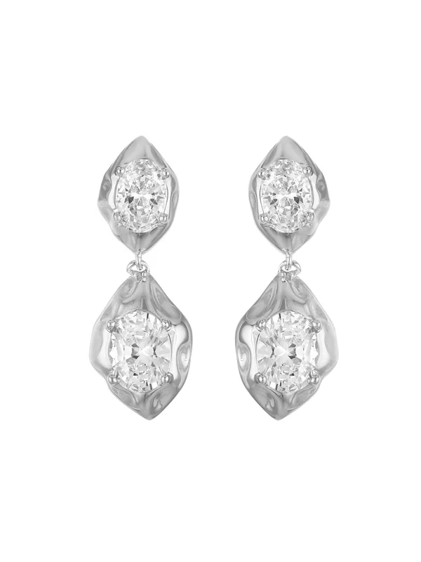 Kalynn Drop Earring Silver