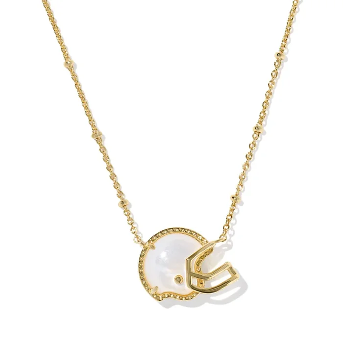 Kendra Scott Football Helmet Short Pendant Necklace