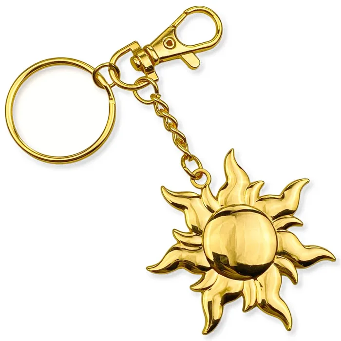 Keychain / Bag Charm – DOUBLE SIDED Sun