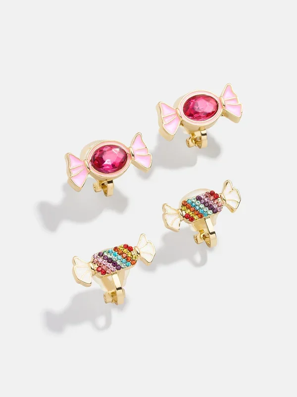 Kids’ Candy Clip On Earrings – Candy Earring Set