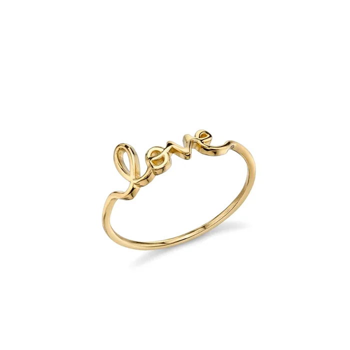 Kids Collection Pure Gold Small Love Ring